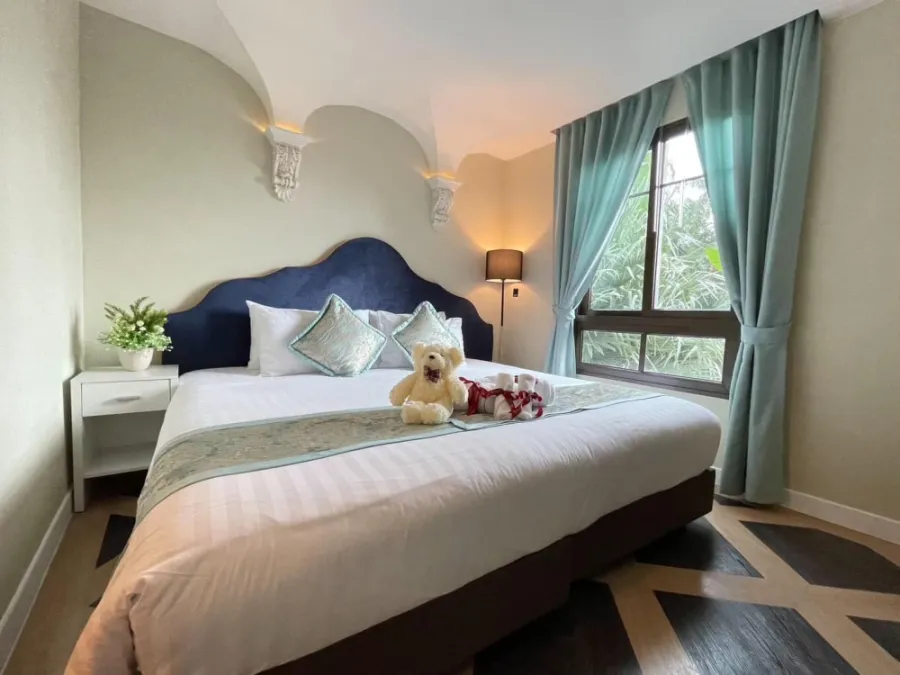 For sale Espana Condo pattaya, very clean room, well decorated, Buit-In, best bedside light, book now.