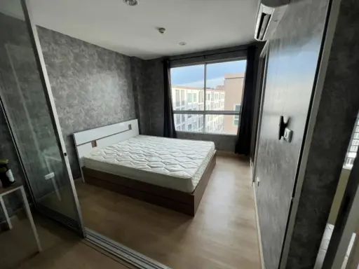 Condo for rent, The Niche id Bang Khae, partitioned room Wallpaper in the whole room. If interested, hurry to reserve before you miss it.