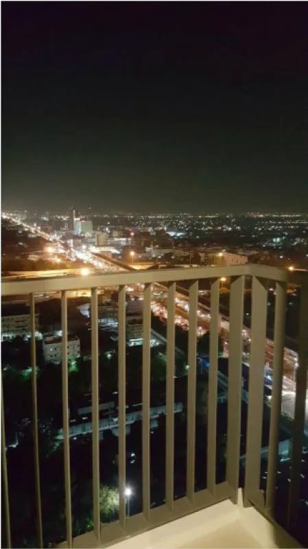 Condo for rent, The Parkland Petchkasem, high floor, very beautiful view, this room can tell. If interested, reserve now.