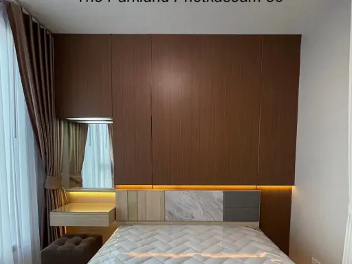 ให้เช่า Parkland Phetkasem 56 ห้องพร้อมอยู่ บิ้วอินท์อย่างดี สะดวกครบจบที่เดียว รีบมาจองเลย