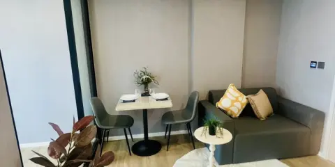 ให้เช่า Atmoz Flow Minburi ห้องแต่งเรียบหรูดูแพง ทำเลดี สิ่งอำนวยความสะดวกครบครัน เฟอร์ครบ ห้ามพลาด