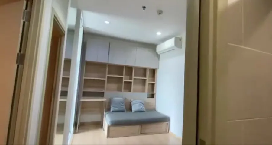Sell/Rent Condo The Base Rama 9 - Ramkhamhaeng, 18th floor, ready to move in, fully furnished, convenient to travel, don't miss it!!