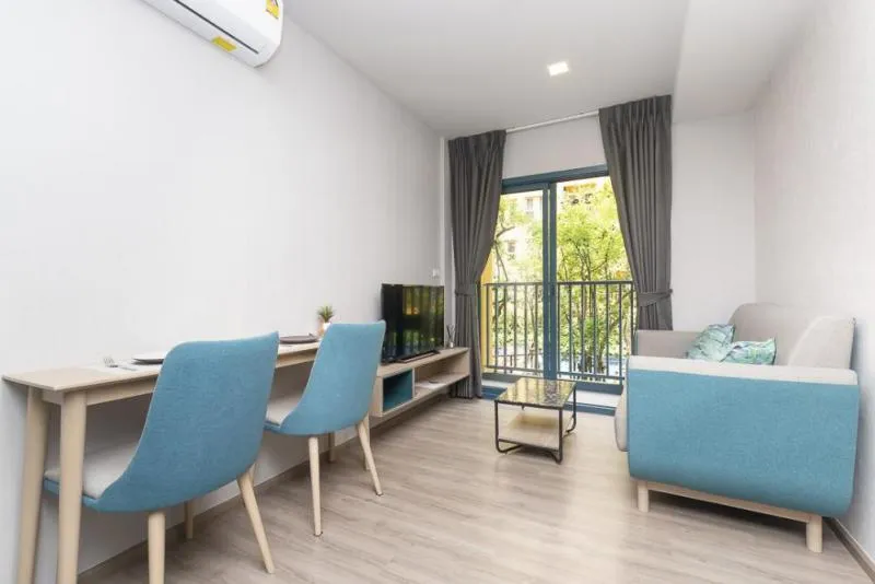 Condo for rent / sale, The Base Sukhumvit 50, beautiful room, fully furnished, do not wait!