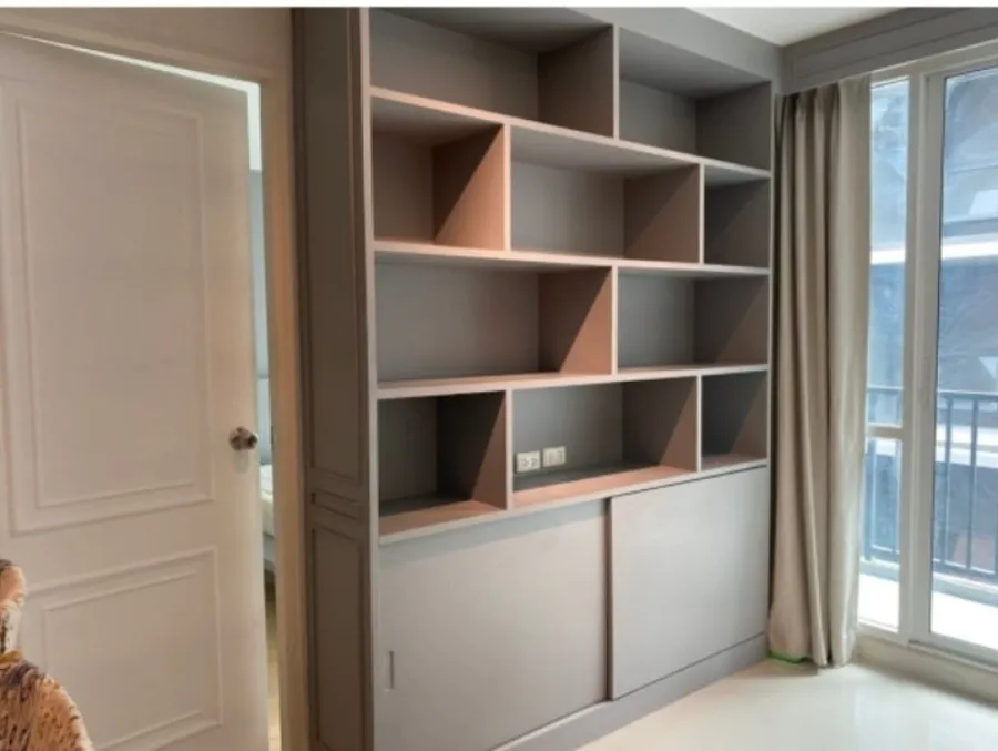 Urgent Sale Condo Levo Ladprao 18 Phase 2 Spacious room, comfortable. With built-in furniture as well. Book now.
