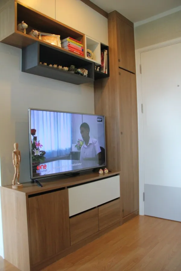 Condo for rent, Lumpini Place Srinakarin-Hua Mak Station, separated rooms, perfectly divided into zones, hurry and reserve.