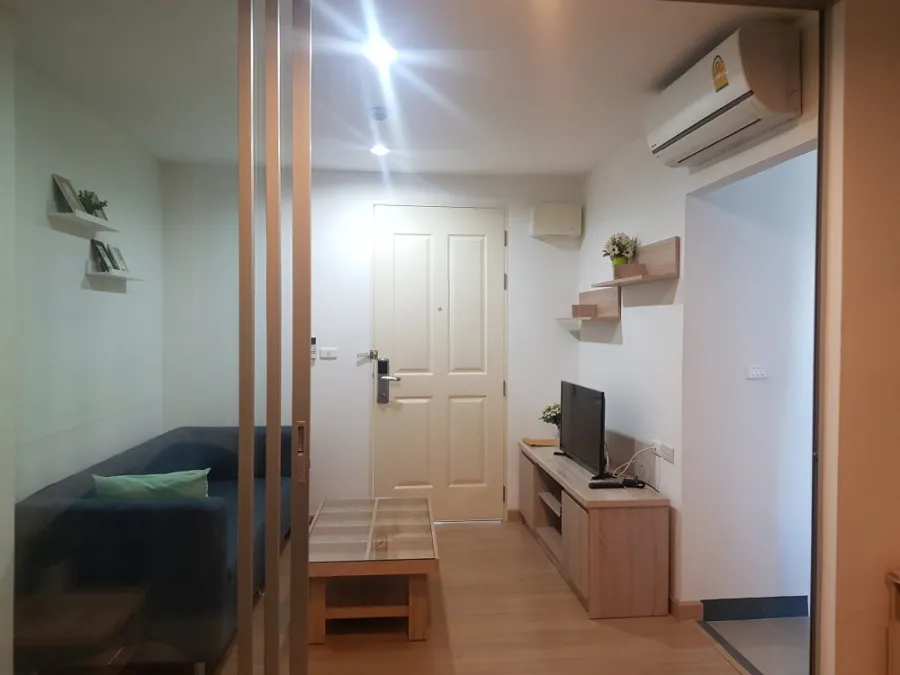 For rent, The Niche ID Serithai, beautiful room, new room, fully furnished, book now.