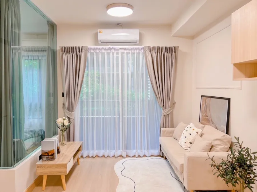For sale EASE CONDO RAMA 2 ห้องแต่งน่าอยู่ โทนขาวสบายตา ราคาสบายกระเป๋า รีบมาจองเลย