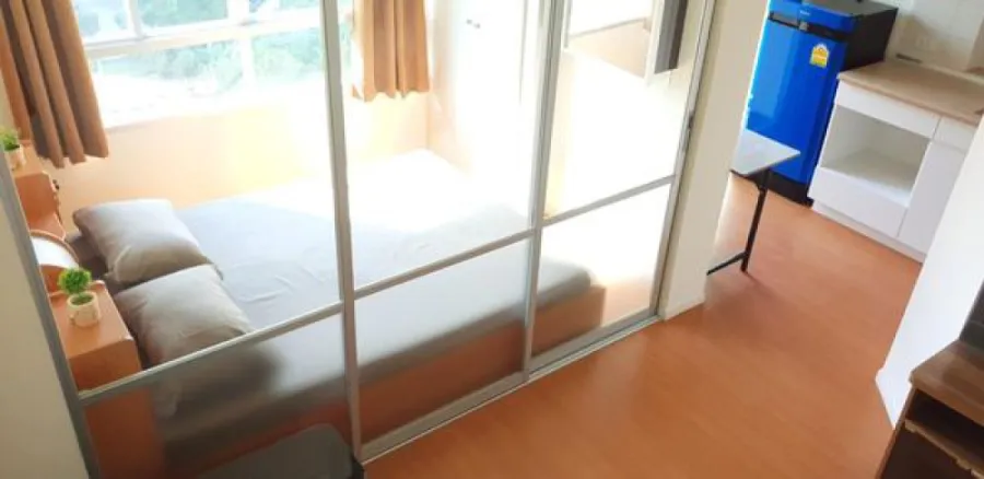 Condo for rent, Lumpini Rattanathibet-Ngamwongwan. Ready to move in, high floor, great view, complete in this room.
