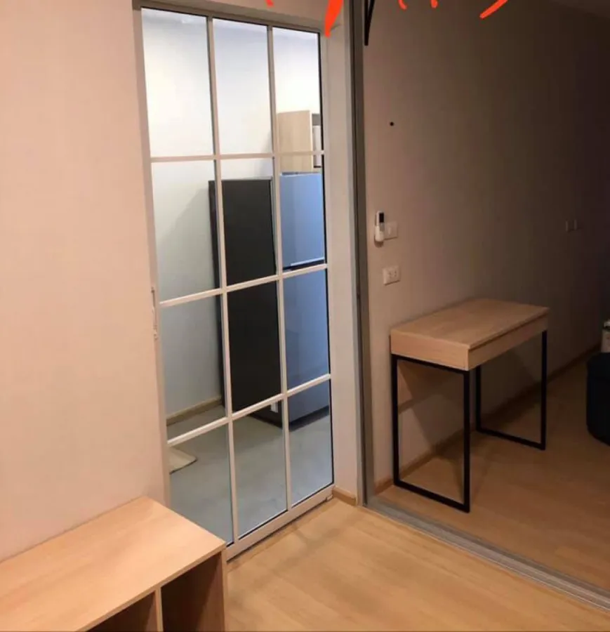 plum condo rangsit Alive 1 ให้เช่า ห้องแต่งเรียบง่าย สบายตา กั้นห้องเป็นสัดส่วน ลงตัวสุดๆ ห้ามพลาด
