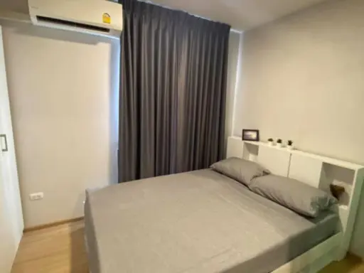 For rent Plum condo mix Chaengwattana, new beautiful room, 1 bedroom, fully furnished, can move in.