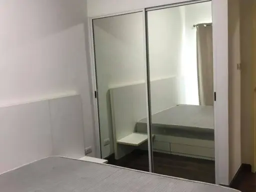 Here comes the condo for sale. Very nice, beautiful room, fully furnished, ready to move in. A space Asoke-Ratchada for sale.