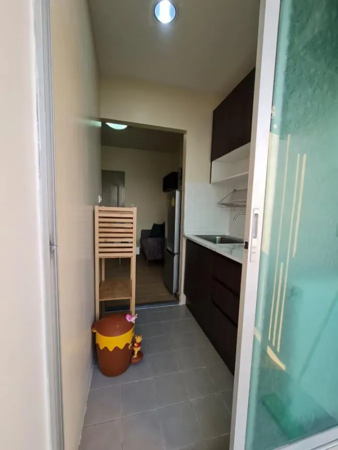 For rent, The Kith, Lam Luk Ka, Khlong 2 (Phase 1), newly renovated, the whole room is ready to move in, reasonable price, book now!!