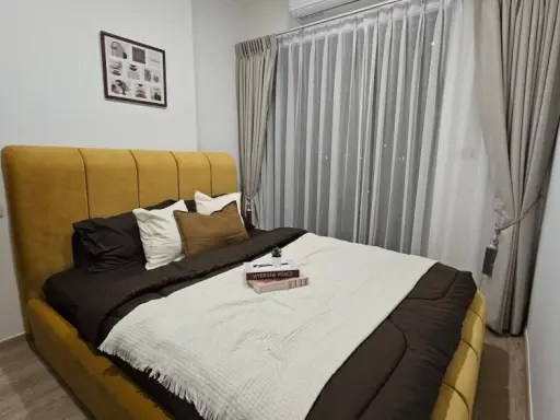 ให้เช่า The Rich Rama 9-Srinakarin ห้องชุดดีไซน์สวยงาม เฟอร์นิเจอร์และเครื่องใช้ไฟฟ้าครบครันเพื่อความสะดวกสบายในการอยู่อาศัย