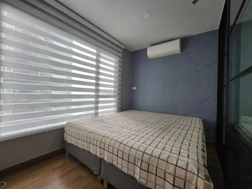 ให้เช่า รีเจ้นท์ โฮม บางซ่อน ห้องหน้ากว้าง ติดวอลเปเปอร์อย่างดีทั้งห้อง สีเทาคุมโทน ราคานี้ต้องจอง