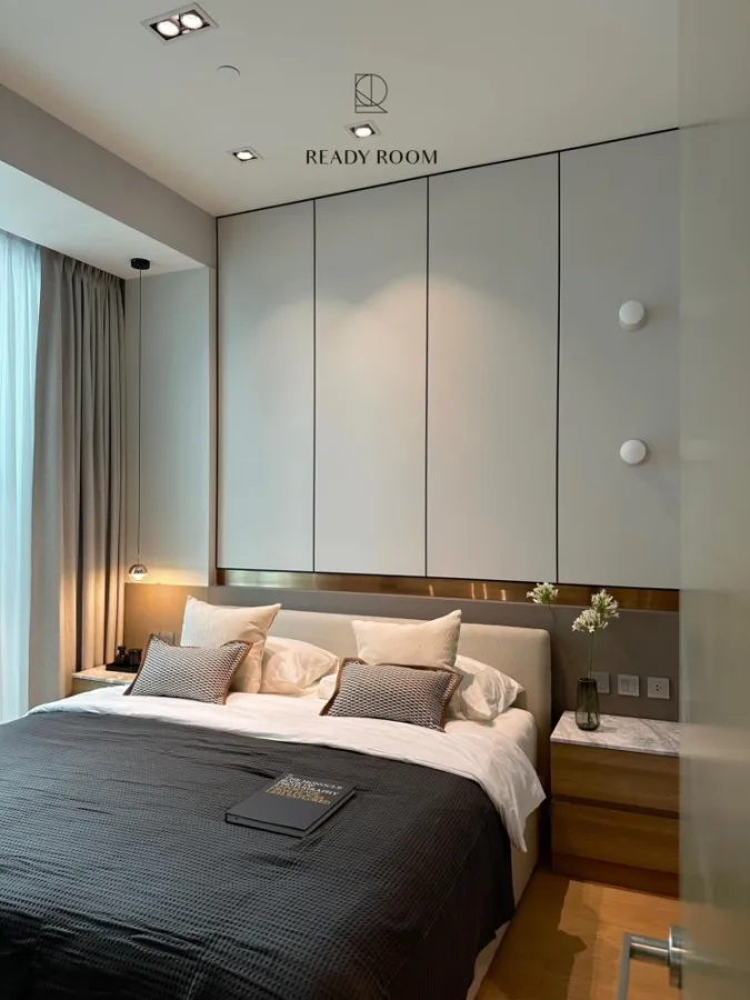 Condo for rent 28 Chidlom, beautifully decorated room. Fully built-in furniture Let me tell you, you definitely shouldn't miss it.