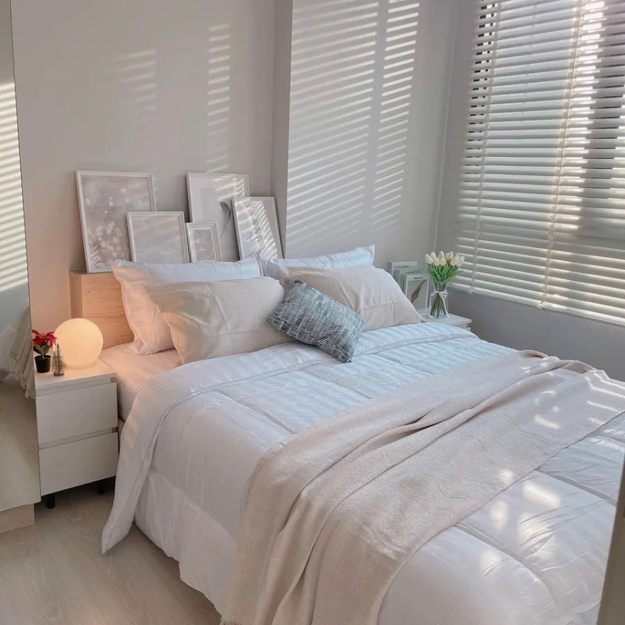ให้เช่า NUE Noble Srinakarin-Lasalle ห้องตกแต่งสไตล์ Minimal เฟอร์นิเจอร์อย่างดี ทีวีใหญ่ จองด่วนๆ