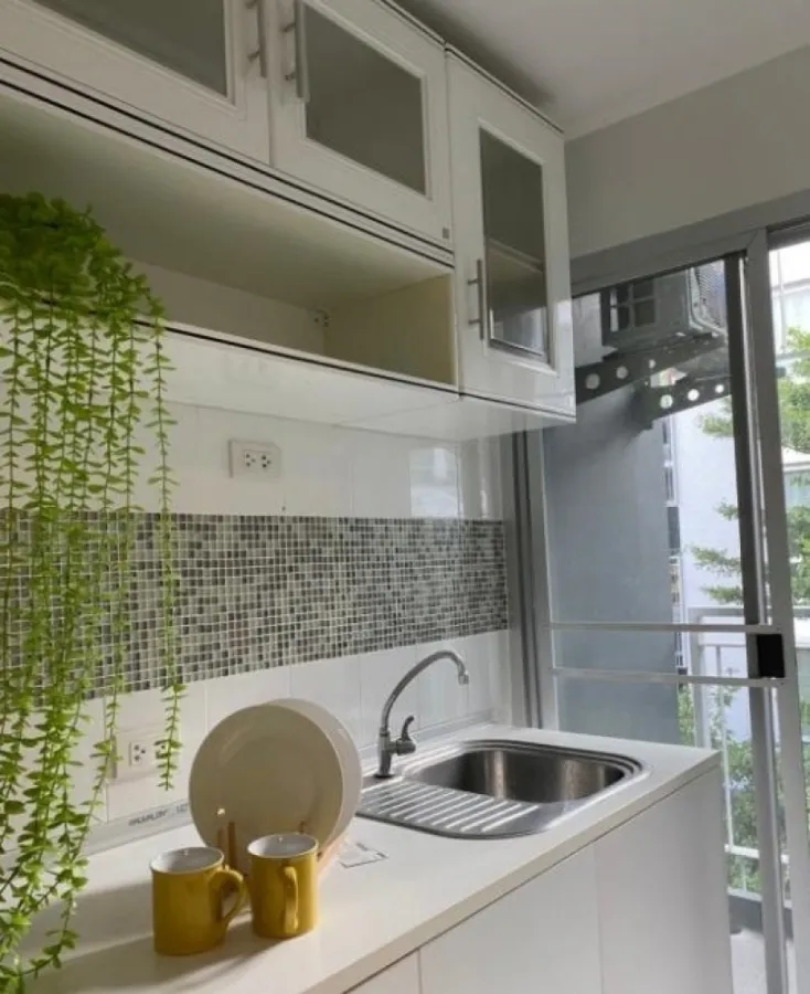 Condo for rent at The Seed Ratchada-Huay Kwang. corner room Partition room Book in advance