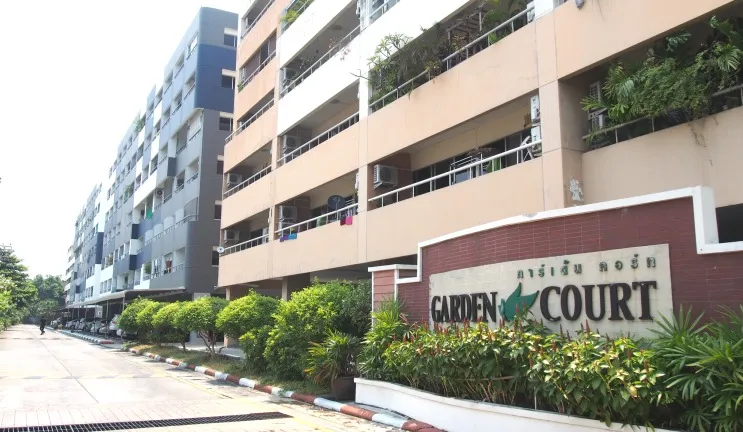 ขาย Garden Court 1 ห้องนอน 1 ห้องน้ำ พื้นที่ใช้สอยเยอะ ทำเลสุดปัง สิ่งอำนวยความสะดวกครบครัน ห้ามพลาด