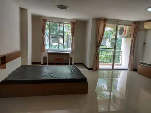 Condo for rent, The Parkland Bangna, beautiful room, garden view, good location, convenient transportation, ready to move in, book now!