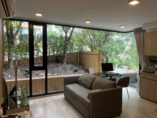 Sale Quintara Arte Sukhumvit 52, 2nd floor, spacious room with nice and stylish decoration. If you can't make a reservation, hurry up.