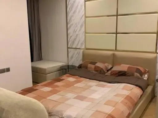 For rent, Q Chidlom, Phetchaburi, 33rd floor, fully furnished, ready to move in, can you drag your bag? images