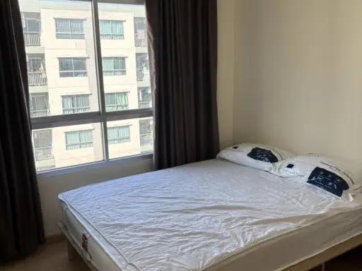 For rent: Lumpini Ville On Nut 46, good atmosphere, comfortable to the eyes, room on the 7th floor, open view, room is not hot, quiet, urgent