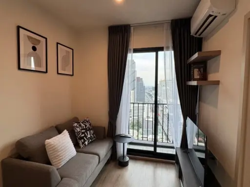 ปล่อยเช่า คอนโด Nue District R9 ห้องพร้อมอยู่ เฟอร์ เครื่องใช้ไฟฟ้าครบ ลากกระเป๋าเข้าอยู่ได้เลย รีบมาจอง images