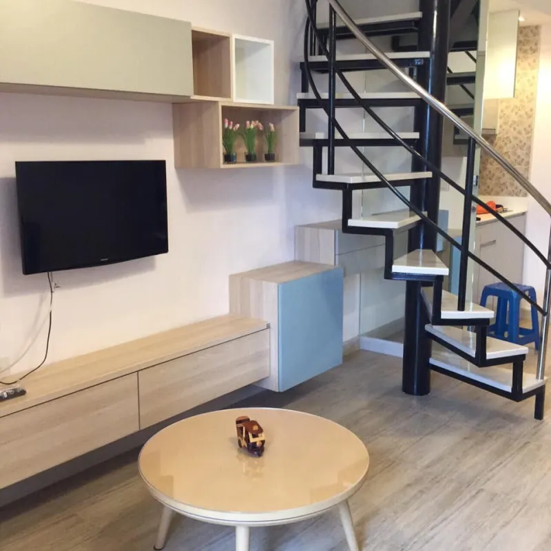 ให้เช่า คอนโด ไอดีโอ โมบิ สาทร-ตากสิน ห้อง Duplex ตกแต่งครบ เดินทางง่าย ใกล้รถไฟฟ้า