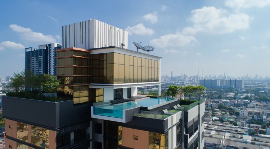 Condo for rent, Chewathai Residence, Bang Pho, fully furnished, built-in, complete electrical appliances If interested, hurry to reserve.