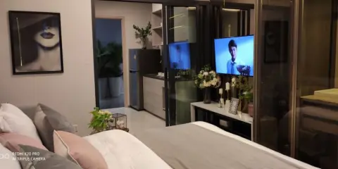 ขายดาวน์ คอนโด เดอะทรี พัฒนาการ - เอกมัย 2 ห้องนอน ชั้น 24 ห้องมุม วิวสวย รีบมาเป็นเจ้าของด่วน!