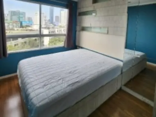 For rent, Lumpini Park Rama 9-Ratchada, bright blue room. The decoration is very nice. Good furniture. Book now. images