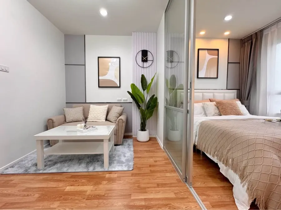 For sale: Lumpini Park Nawamin-Si Burapha, beautifully decorated room with a stunning theme, fully furnished, open view, no blocking, reserve now!