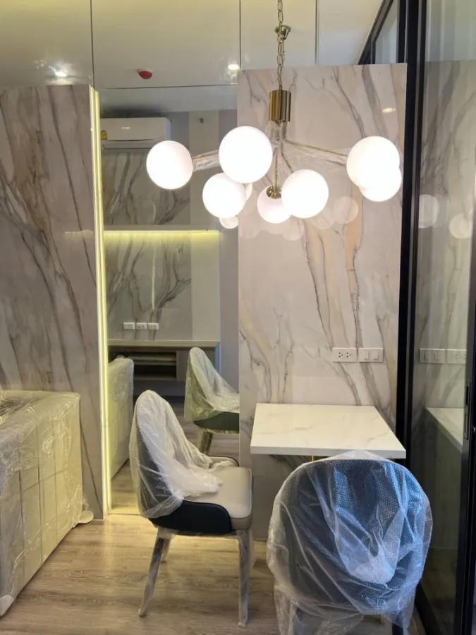 ให้เช่า KnightsBridge Prime On-Nut ห้องตกแต่งหรูหรา ชั้นสูง วิวเมืองสุดปัง สวยและดีมีอยู่จริง จองเลย
