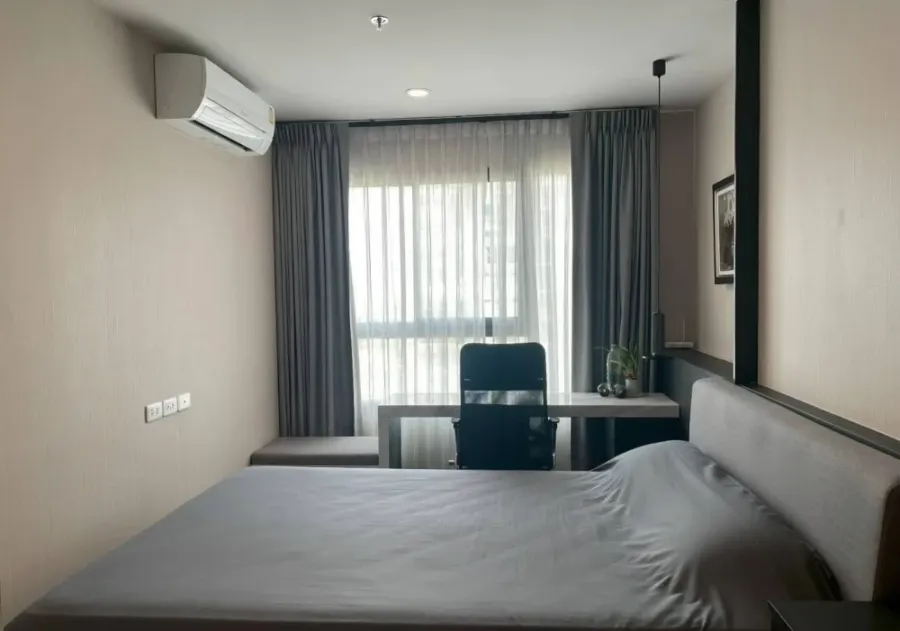 For rent: Ideo Chula Samyan, North-facing unit. Great location, convenient transportation, complete facilities. Book now!