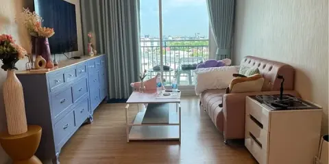 ปล่อยเช่า ศุภาลัย วิสต้า ห้าแยกปากเกร็ด 2 ห้องนอน ตกแต่งดูดีมีสไตล์มาก วิวสระว่ายน้ำกับรถไฟ น่าจองมาก