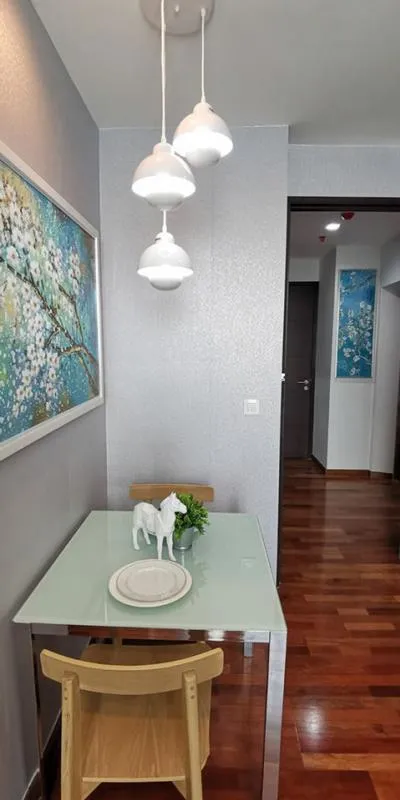 ให้เช่า Wish Signature Midtown Siamห้องกว้าง เตียงใหญ่ โซฟานุ่ม ใครๆๆก็ชอบ สนใจจองเลย