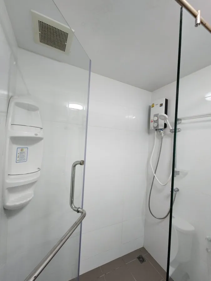 Rent Chapter One, The Campus Kaset, 1 bedroom, good electrical appliances You must reserve quickly like this.