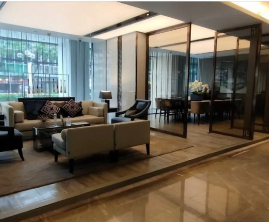 Condo for sale, rent, The Room Charoenkrung 30, fully furnished, good atmosphere, the atmosphere is extremely pleasant, do not miss.