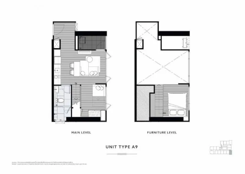 ขาย The Reserve พหล-ประดิพัทธ์ ห้อง Loft A1 ชั้น 12 ทิศเหนือ วิวโล่ง 28.40 ตรม.