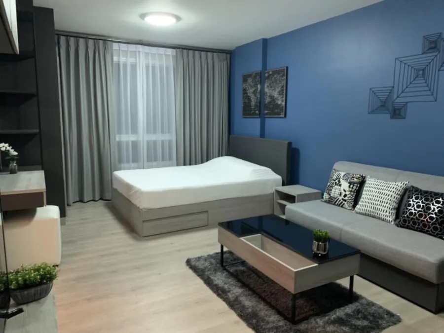 ให้เช่า D Condo Campus Dome Rangsit Phase 3 ชั้น 2 วิวสระ ห้องตกแต่ง สวย น่าอยู่ ห้ามพลาดจ้า