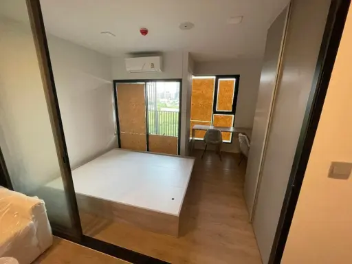 For rent KAVE TU, 6th floor, size 25 sq m., high floor, good fit. get a beautiful outside view If interested, hurry to reserve before it's gone.