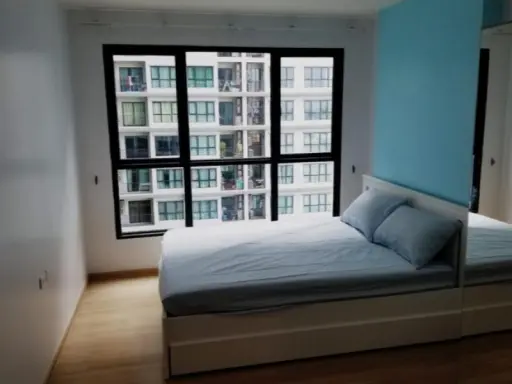 For rent, The BASE Chaengwattana, beautiful room, fully furnished, 1 bedroom, ready to move in. Hurry up, don't wait. Miss it and you will regret it!!!