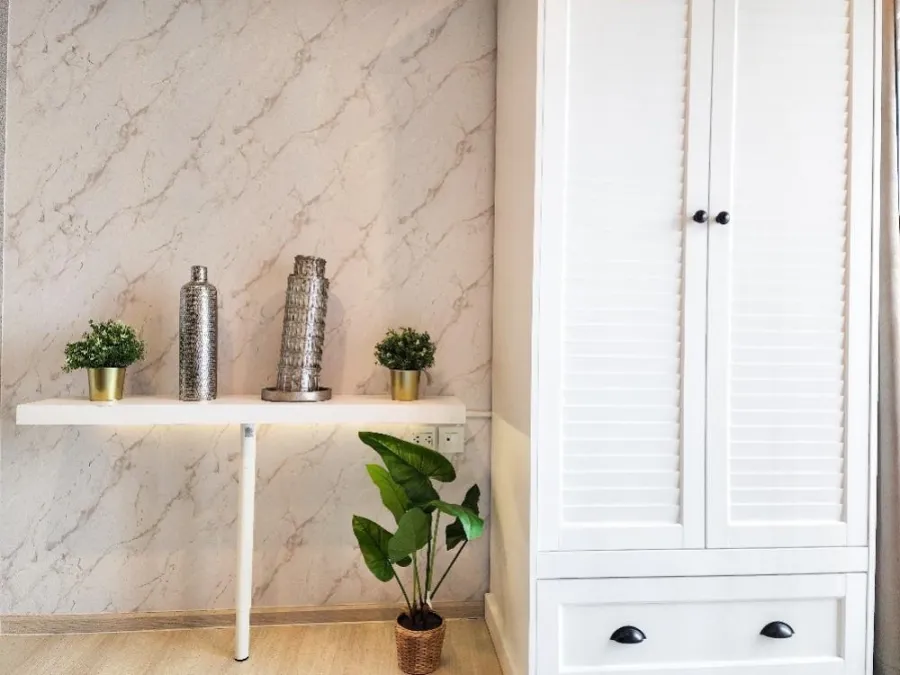 Condo for rent, Life Sukhumvit 48, city view, quiet, complete with furniture and electrical appliances.