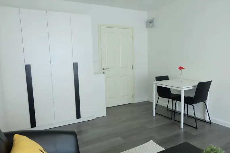 Urgent for rent !! D Condo Campus Resort Bangna, beautiful room, fully furnished, don't miss it !!