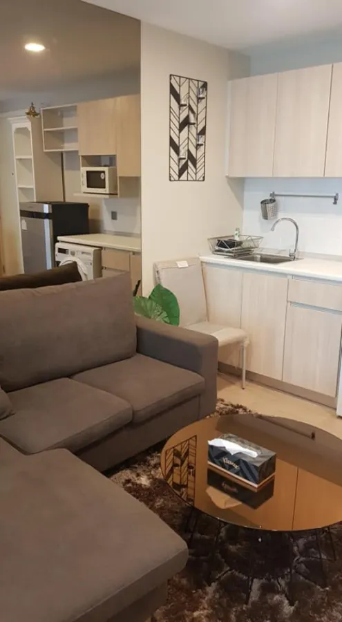 Condo for rent, Wynn Ladprao-Chokchai 4, 4th floor, 2 bedrooms, pool view, spacious room, very beautiful decoration, move in, don't miss it.