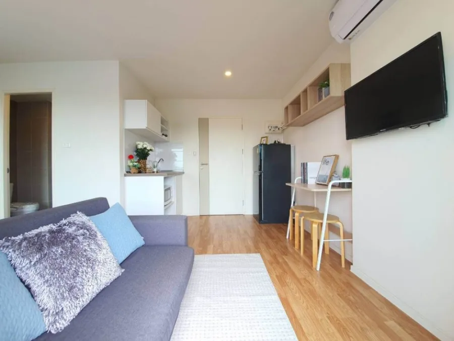Sell/Rent Lumpini Ville Ratburana - River View Condo, 2 beautiful rooms, new condition, ready to move in, good price, don't miss it!