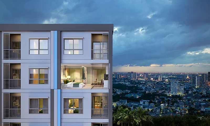 Condo for sale, Baan Ruam Tang Fan 4, fully furnished, can move in with just one suitcase. Don't miss out.