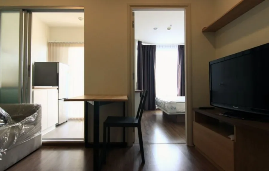 Condo for rent, U Delight Hua Mak, ready to move in room complete facilities You can just come in. Don't wait.