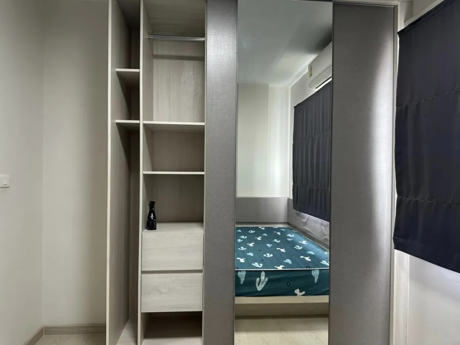 Condo for rent, Niche ID Serithai-Wongwaen Partition room, 8th floor, top floor, complete in one place, book now