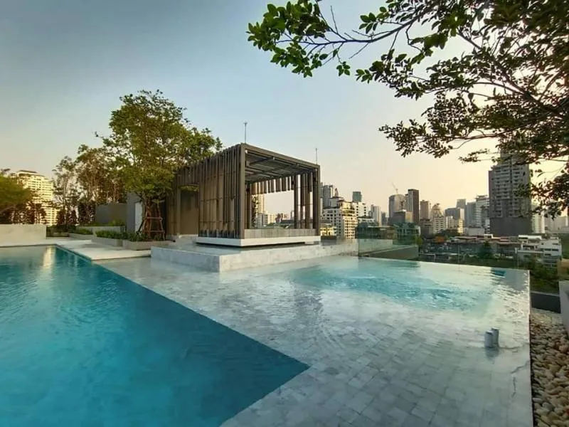 ให้เช่า FYNN สุขุมวิท 31 ขนาด 1 ห้องนอน 47 ตร.ม. ชั้น 2 ห้องแต่งสวยมีสไตล์ มีเครื่องซักผ้า มาก่อนได้